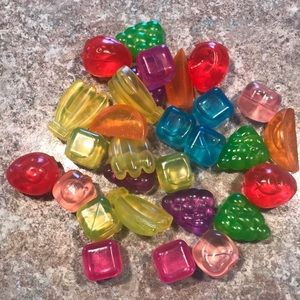 Fruit ice cubes